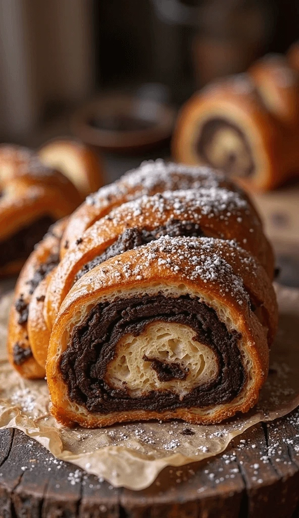 Homemade Chocolate Babka swirled with rich chocolate filling and topped with streusel
