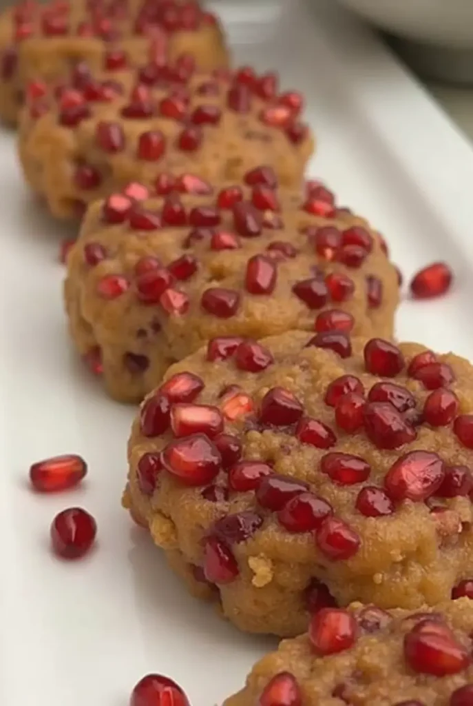 Pomegranate lavashak bites, a Persian fruit treat going viral online.