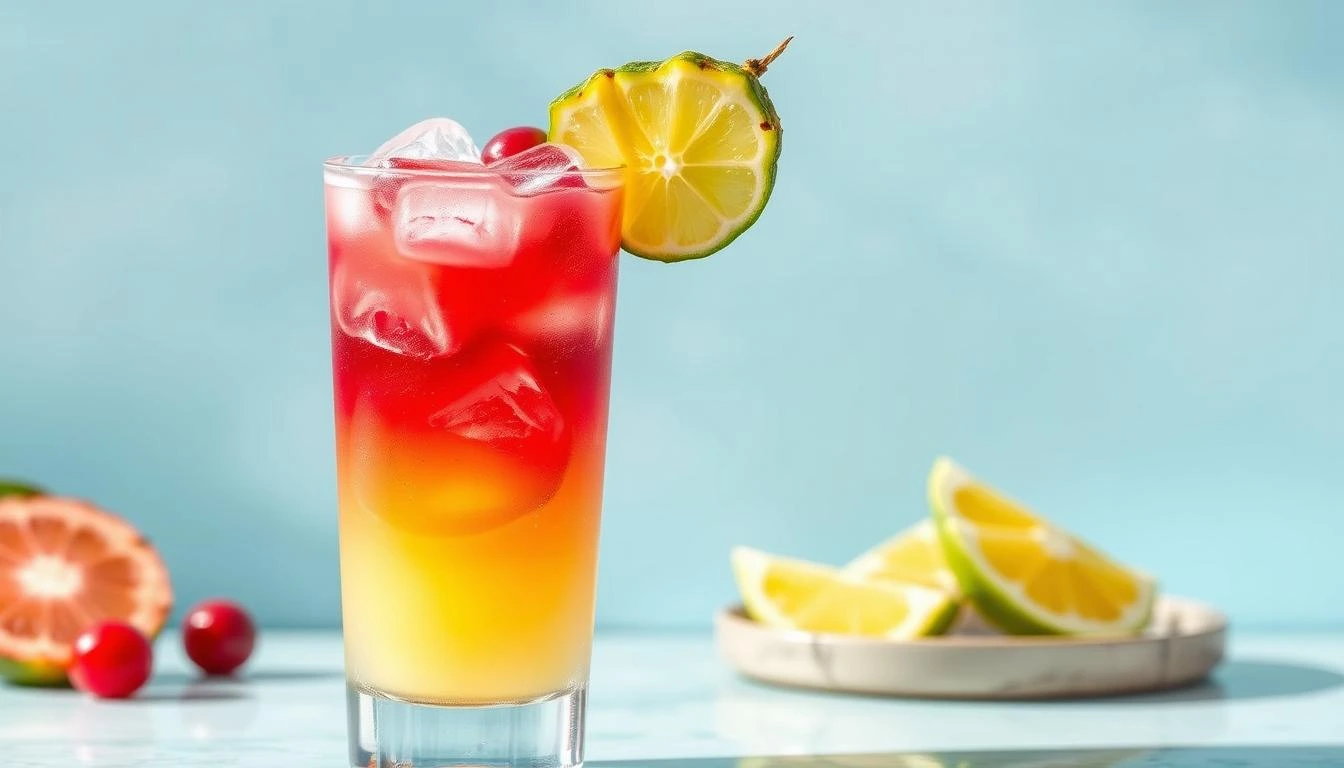 Malibu Bay Breeze: A Tropical Paradise in a Glass